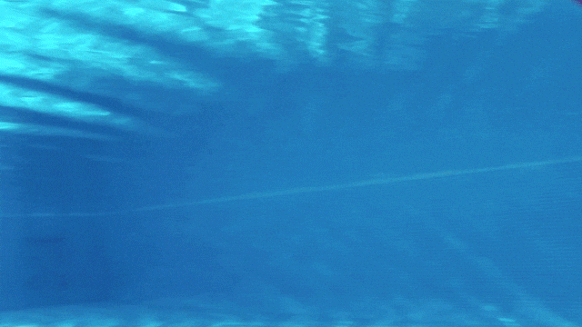 Premium Luxury Brand Film - man swimming in pool gif