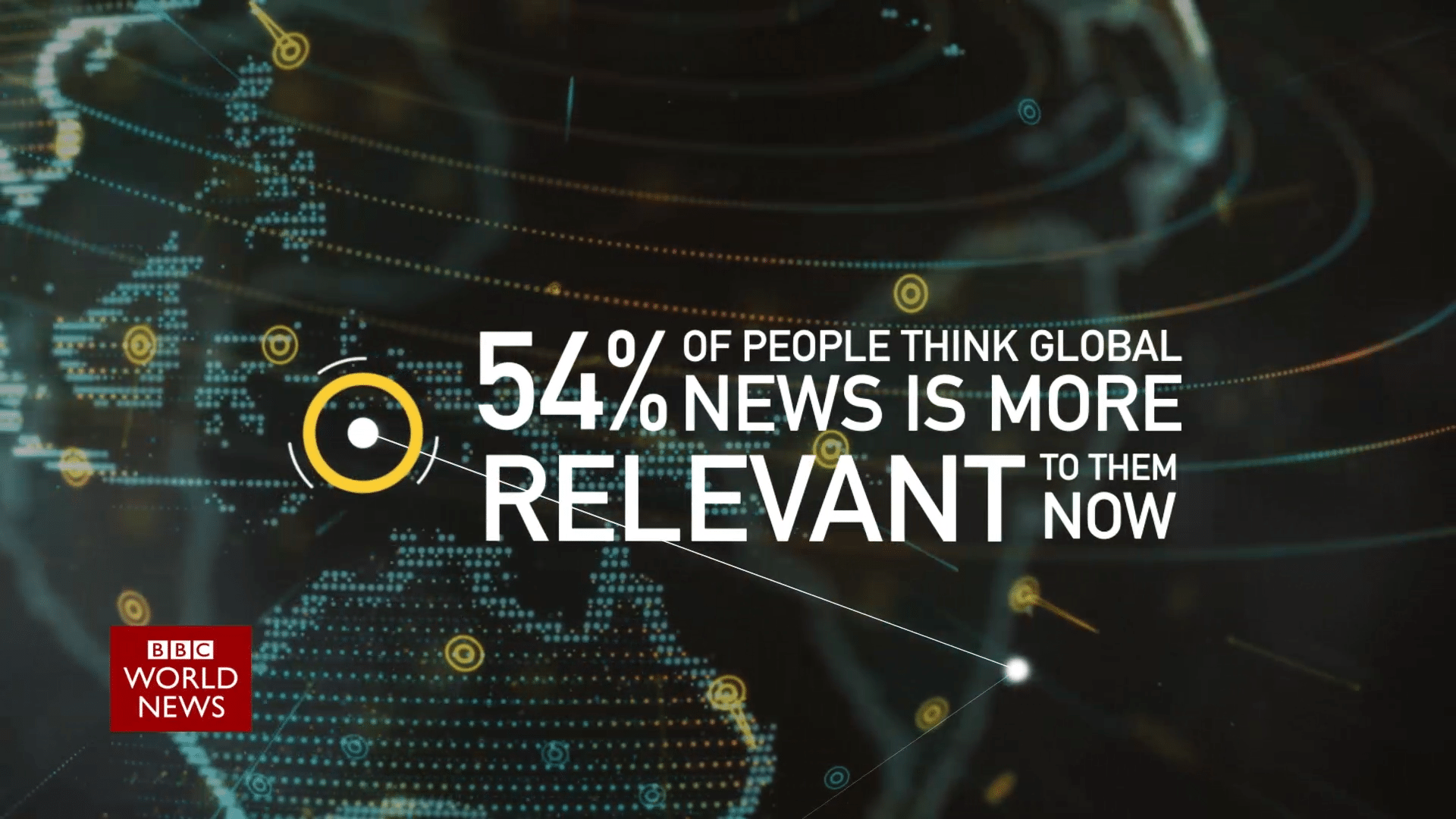 Animated Infographic - news statistics