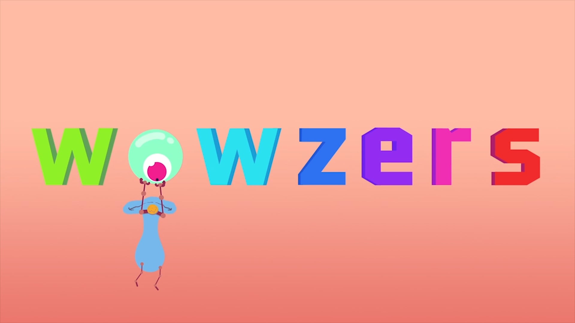 animated character videos for kids - wowzers logo