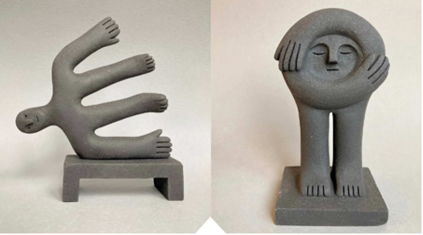 Creative inspiration sculptures