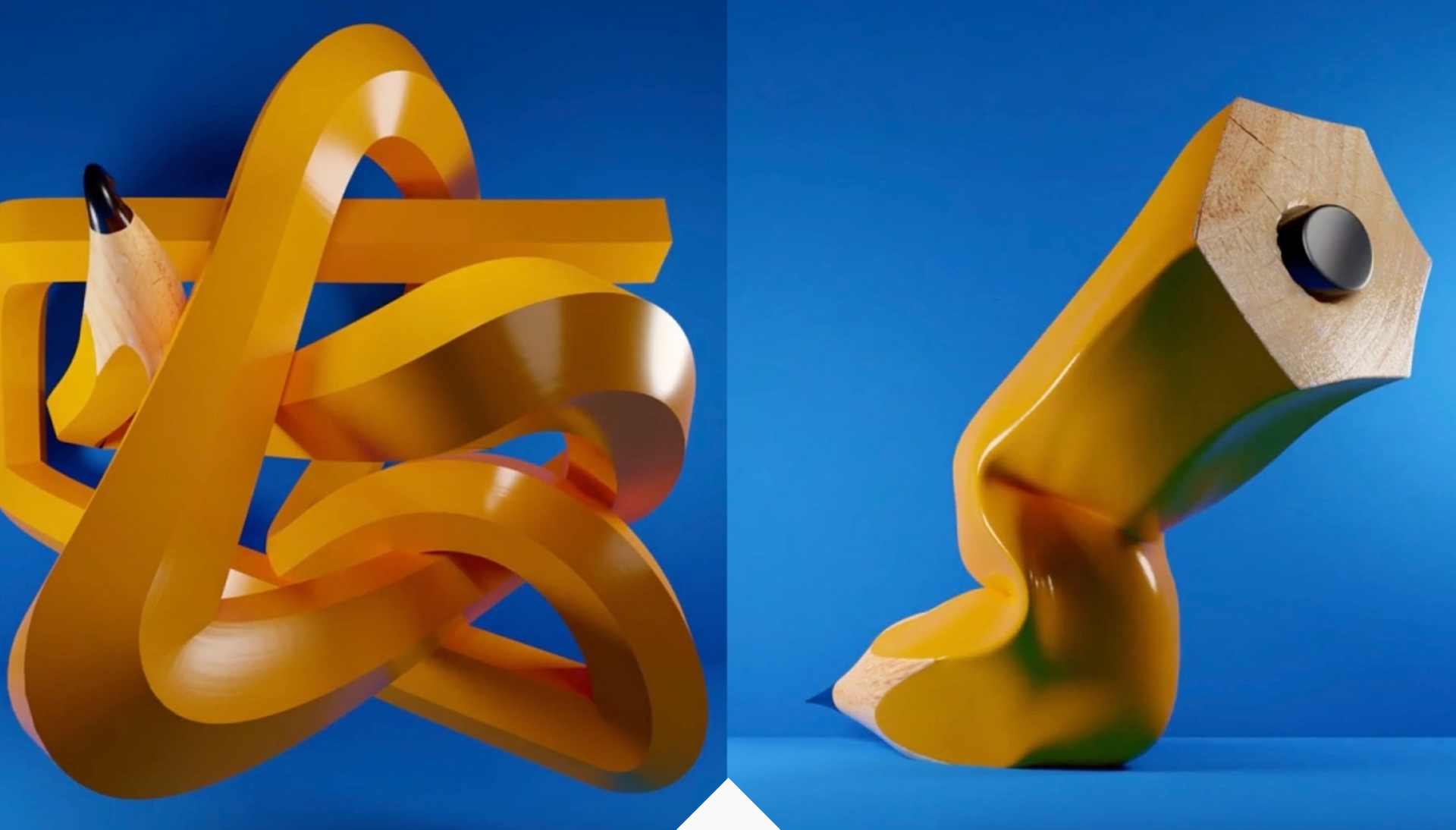 An image from "Pencil" by Tomasz Woźniakowski (Visual artist)