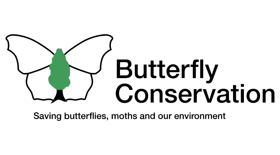 butterfly conservation vector logo